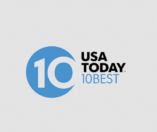 Featured in USA Today 10BEST